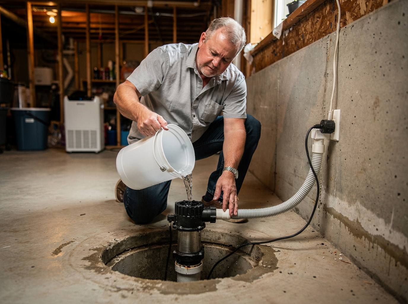 How to test a sump pump before storm season