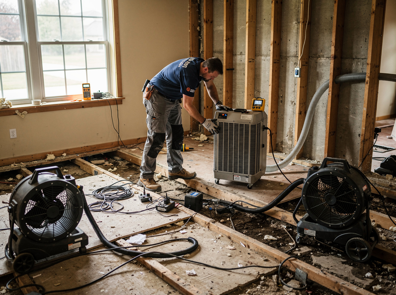 Structural Drying and Dehumidification Near Me in Iowa