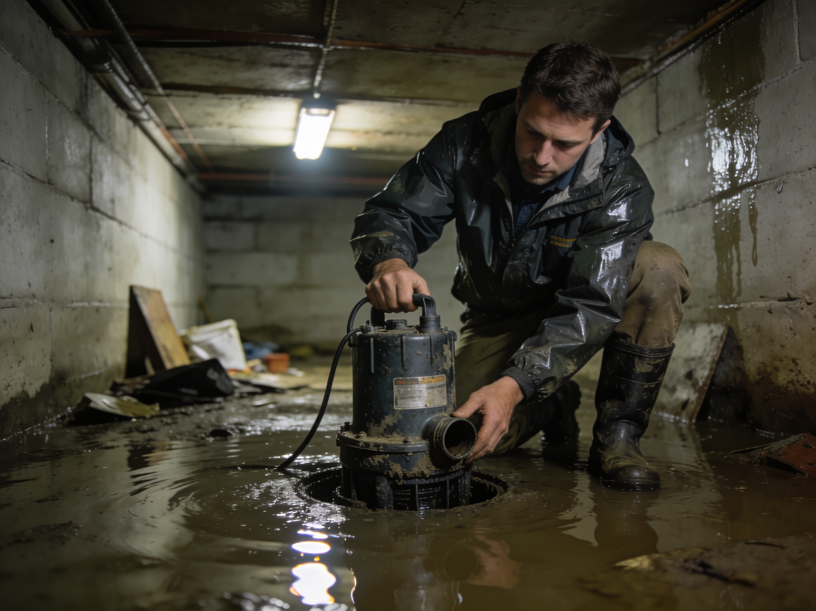 Sump Pump Failure Causing Basement Flooding Near Me in Iowa
